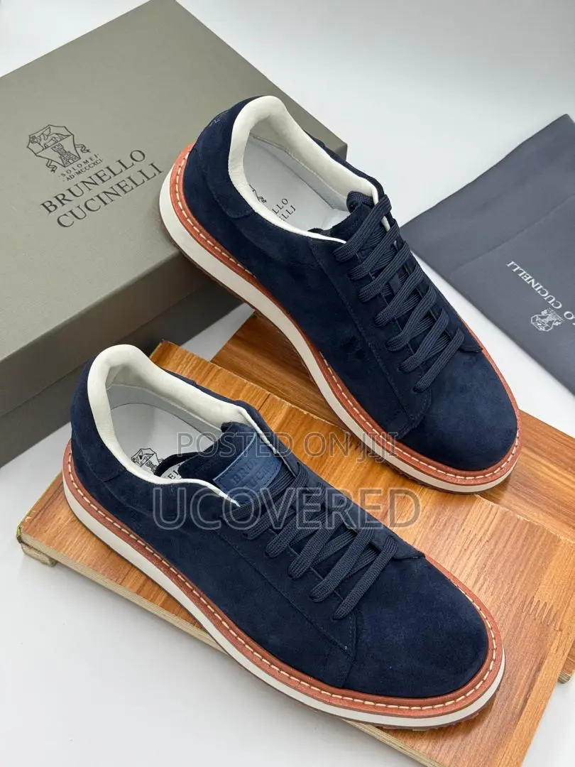 High Quality Brunello Cucinelli Suede Shoes