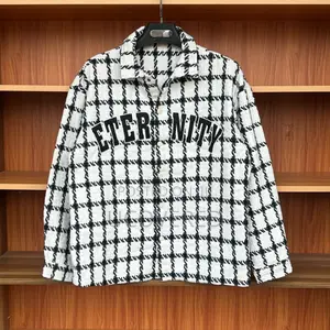 100% Cotton Flannel Long Sleeves Jacket