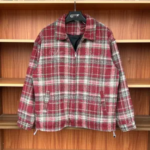 100% Cotton Flannel Long Sleeves Jacket