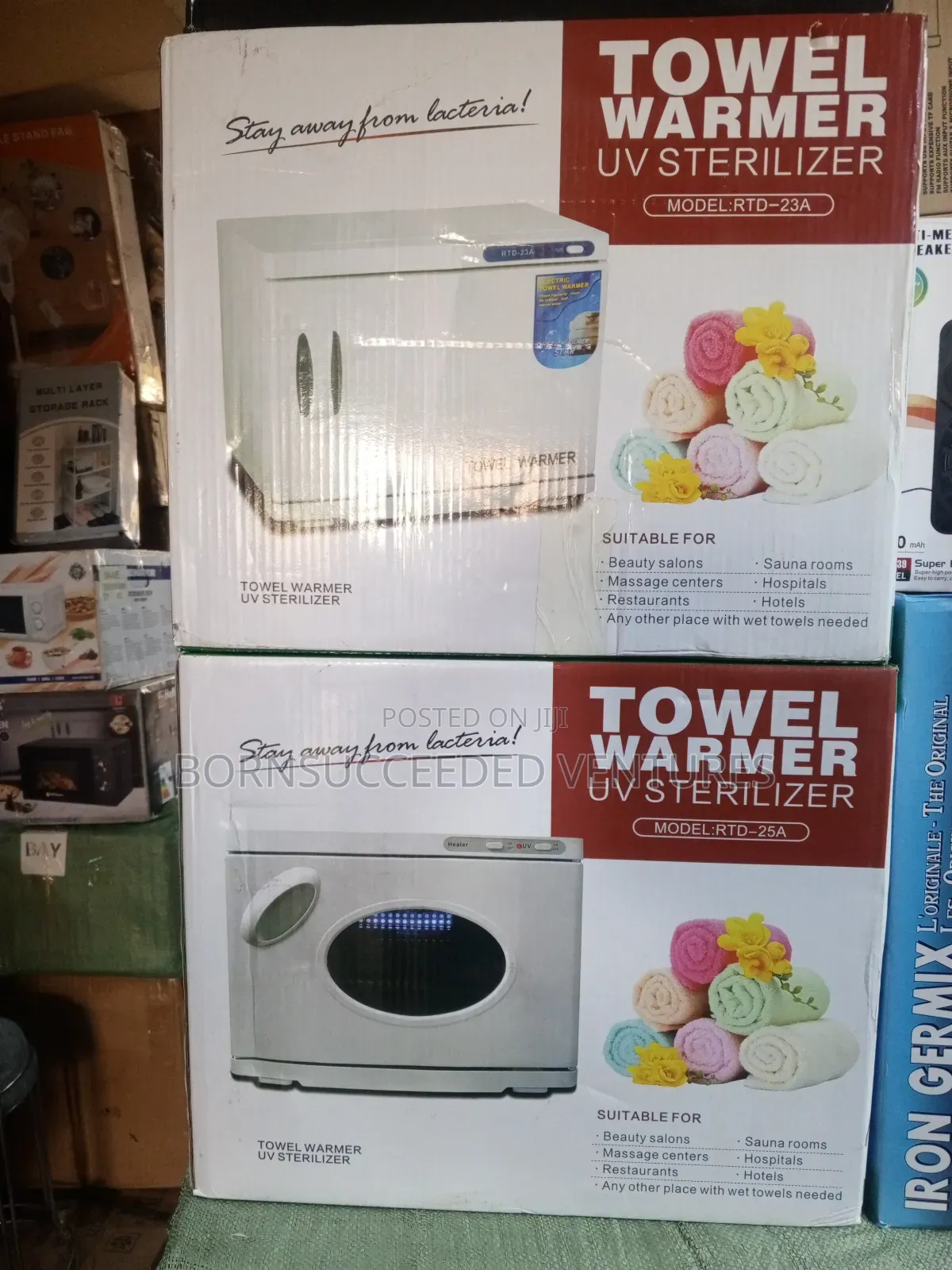 The Towel Warmer With Steriliser