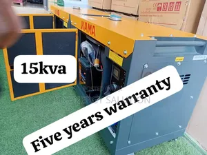 Turbo Powered 16500watt 15kva Kama Diesel Generator