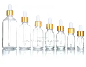 Dropper Glass Bottles, Jars, Tins,Essentials and Plastics