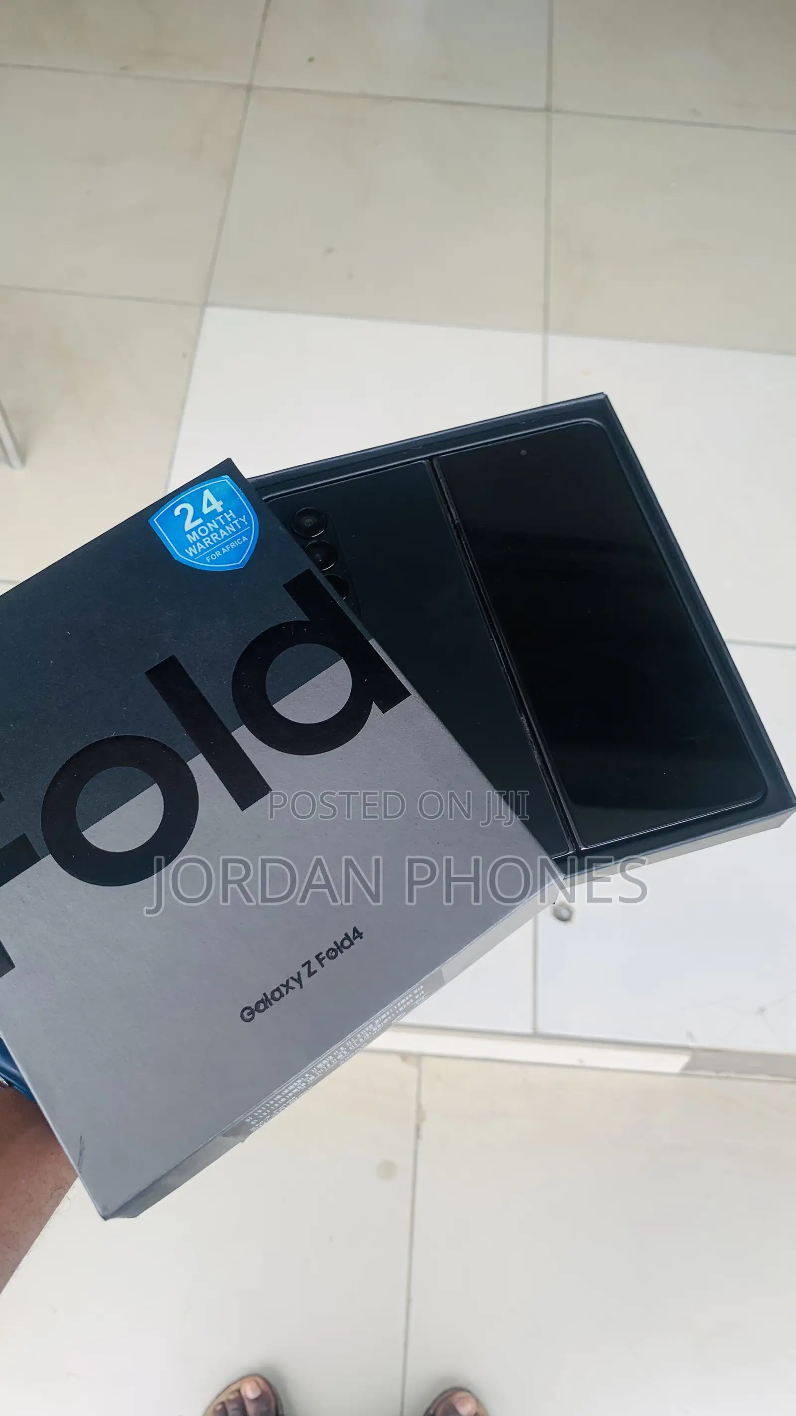 New Samsung Galaxy Z Fold4 256 GB Black