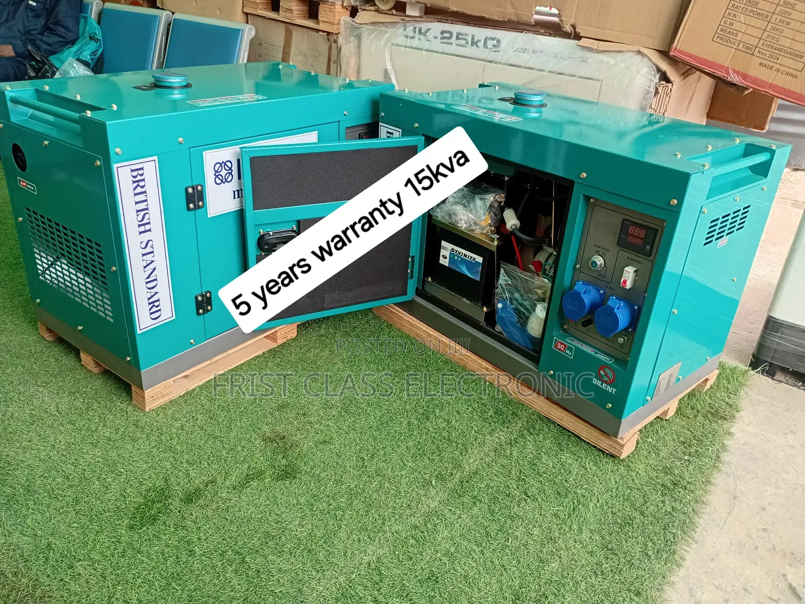 Advanced 15kva Silent Diesel Generator Set