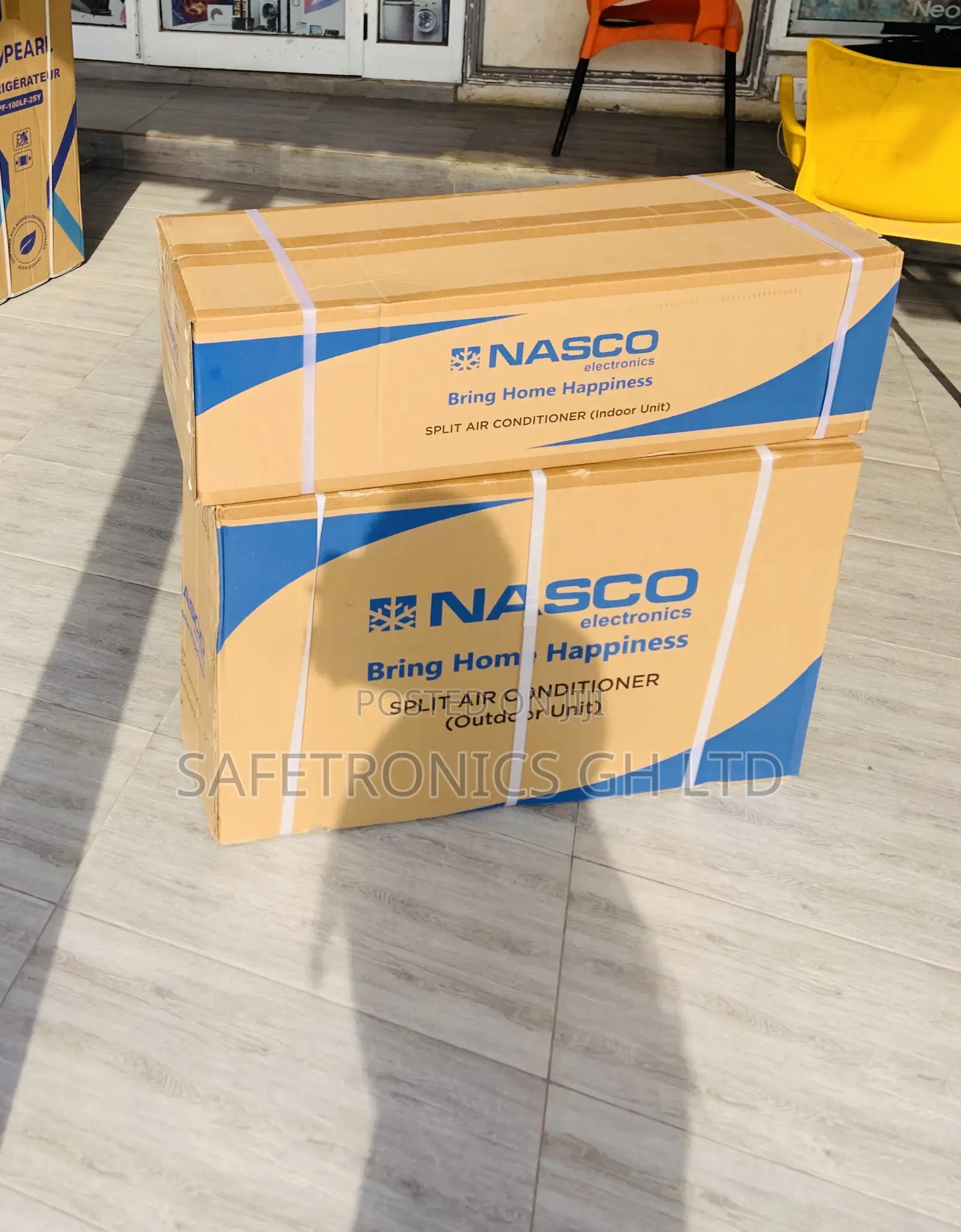 Get Massive Nasco 1.5 Horsepower Split White R410 Ac