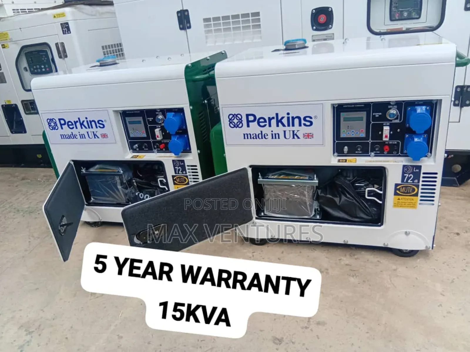 High Tech Power Generation 15kva Perkins Diesel Generator