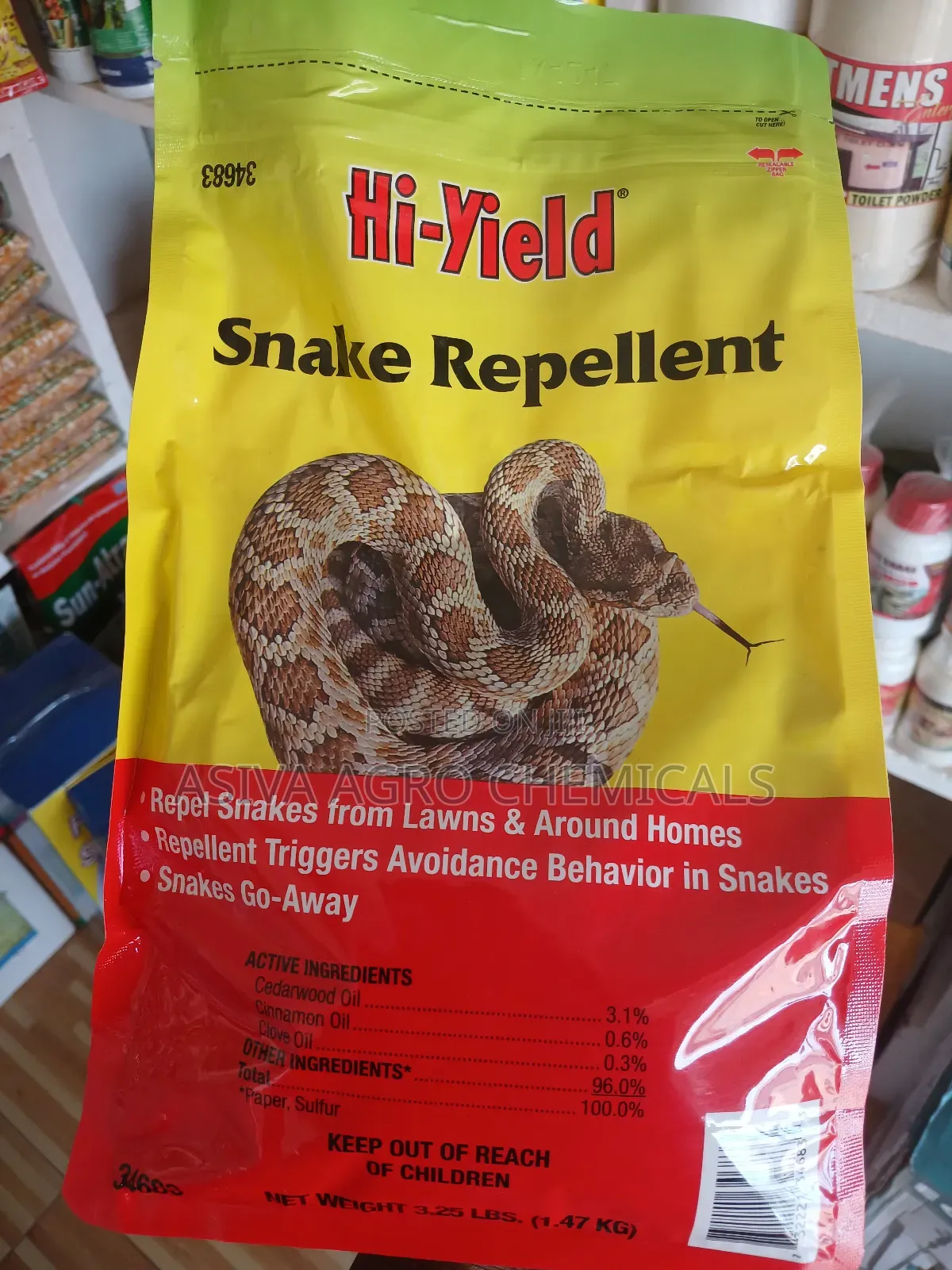 Hi-Yield Snake Repellent Powder