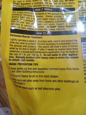 Hi-Yield Snake Repellent Powder