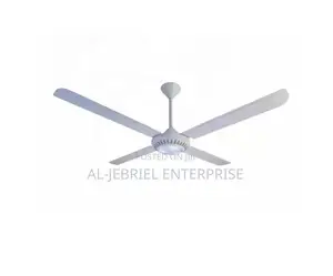 Long Blade Ceiling Fan With Led Light