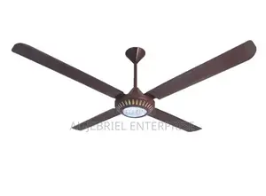 Ceiling Fan Long Blade With Light -Brown