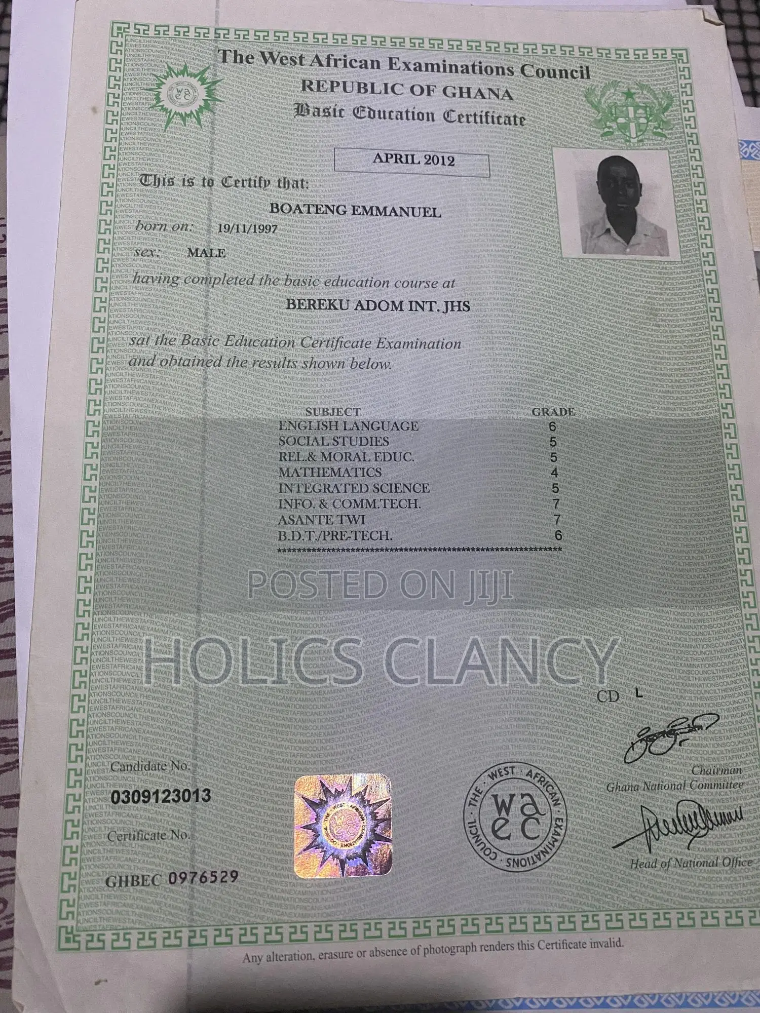 Clerical Administrative CV