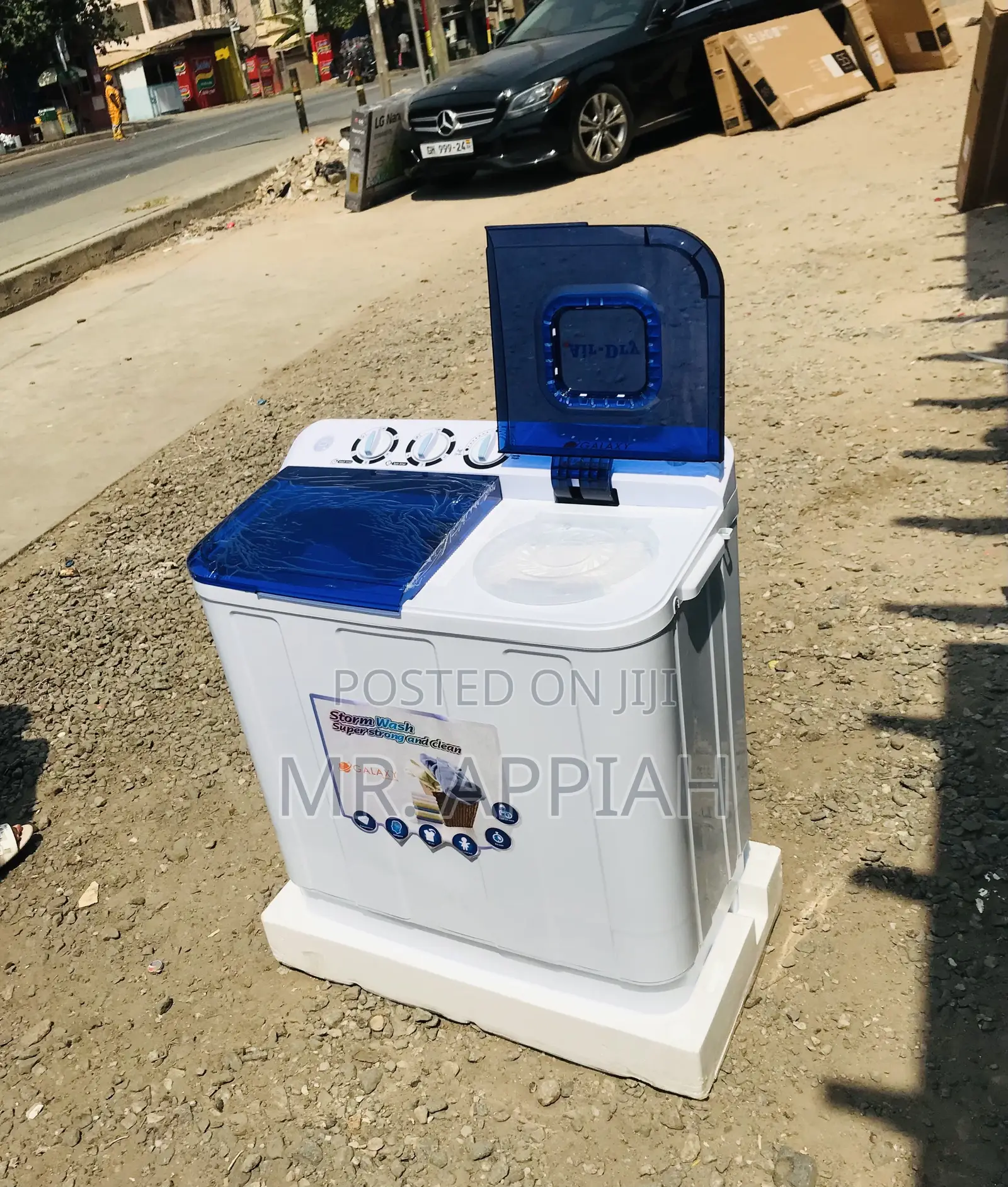 Check Out Authentic Galaxy 7kg Top Load Washing Machine.