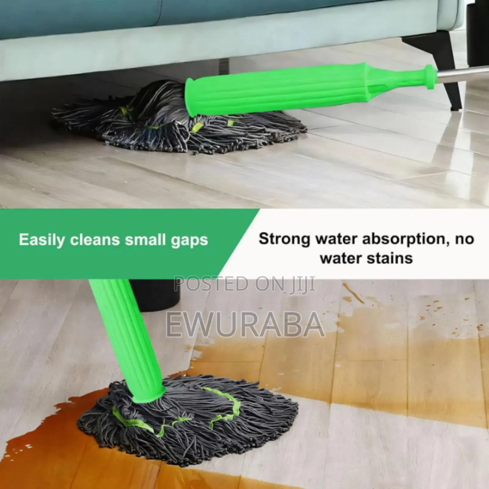 Hand Free Self Rotating Cleaning Mop