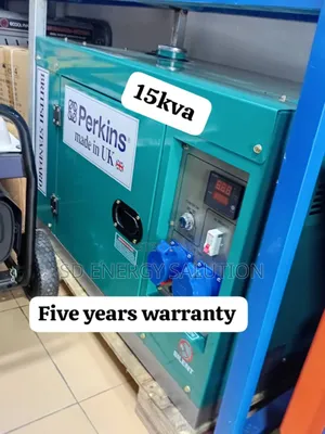 Fast Response 15kva 16500watt Perkins Diesel Generator