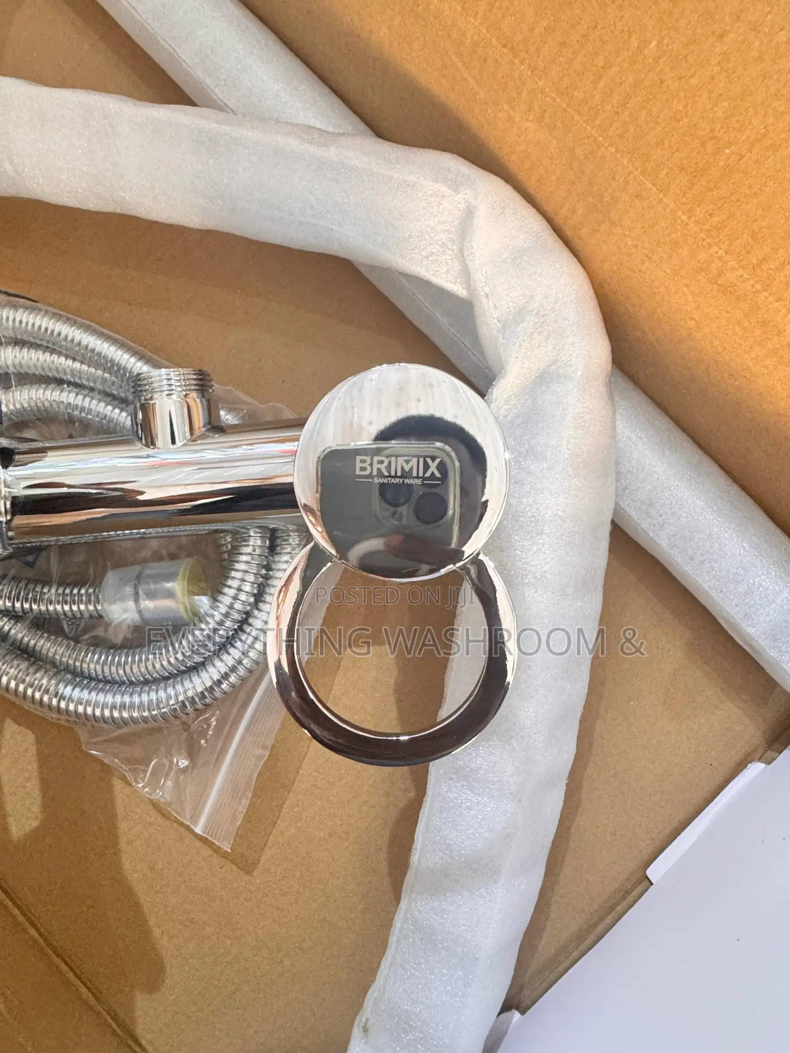 Brimix Original Shower Pole_chrome 3in1 Shower Pole