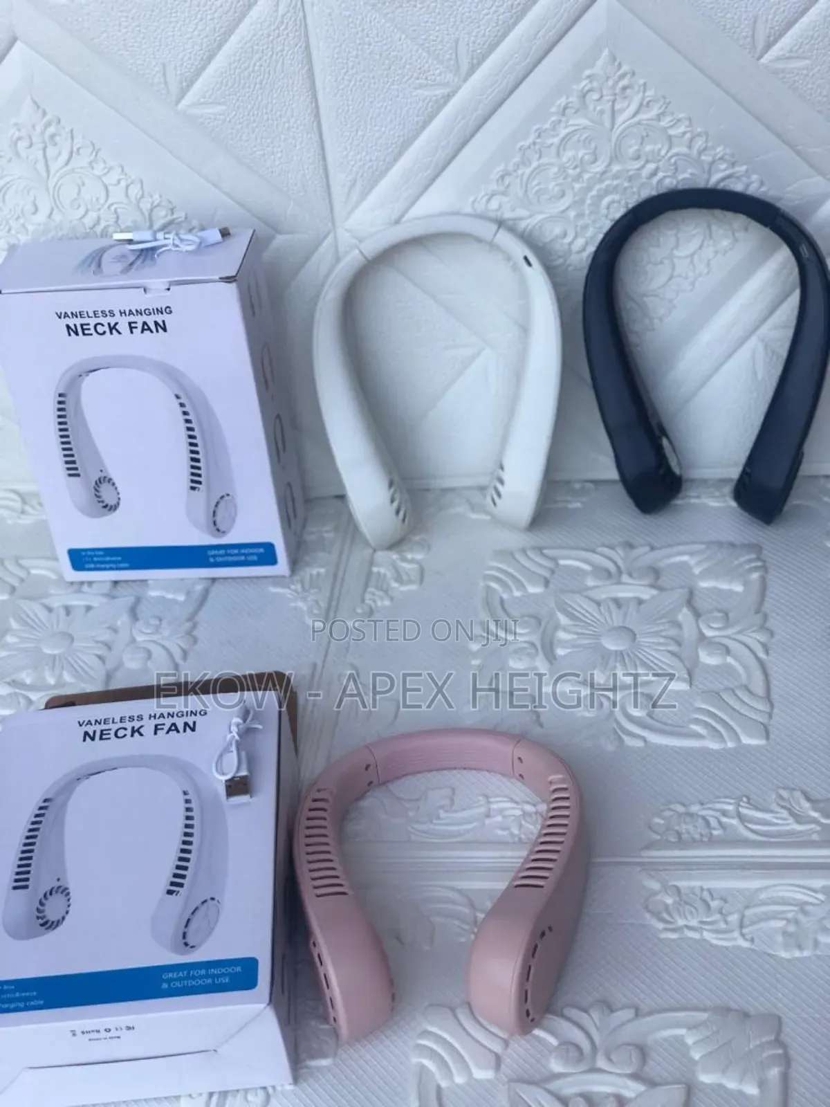 Stay Cool With the X9 Vaneless Hanging Neck Fan
