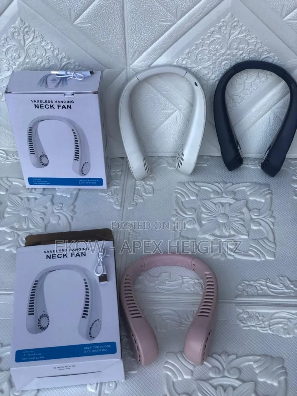 Stay Cool With the X9 Vaneless Hanging Neck Fan