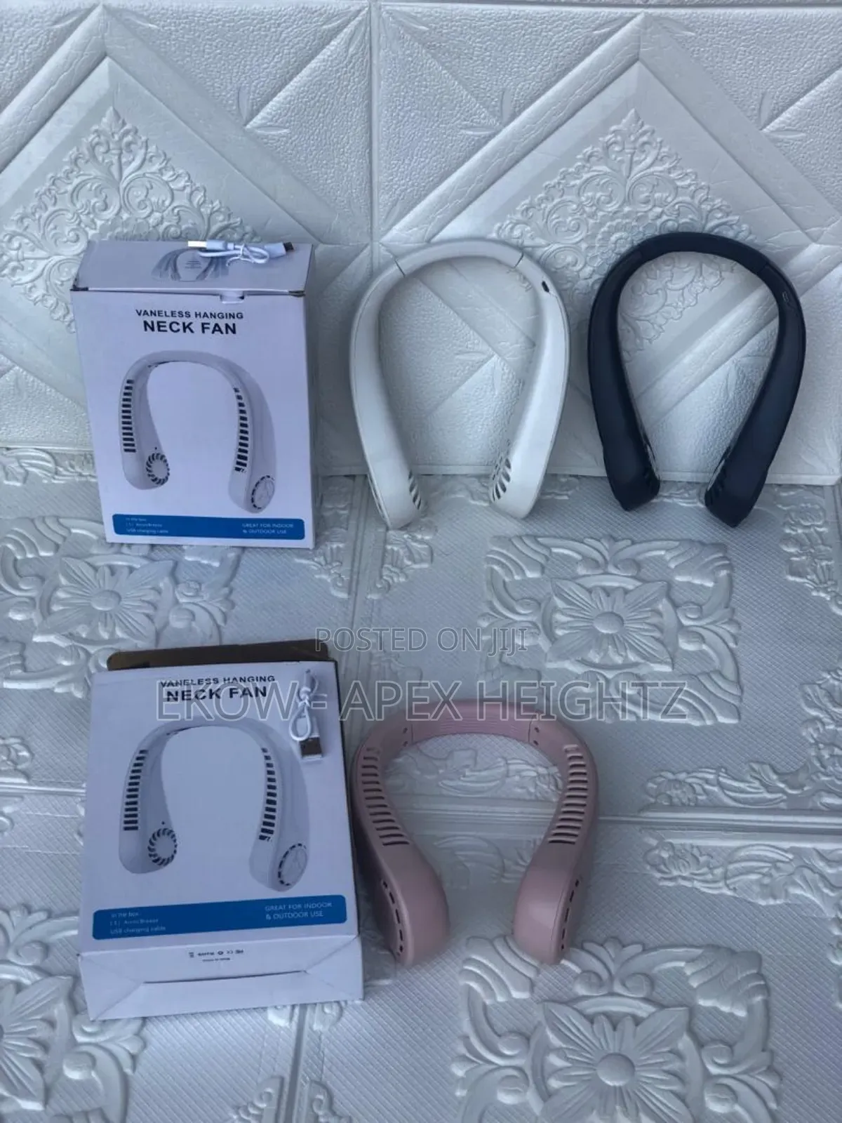 Stay Cool With the X9 Vaneless Hanging Neck Fan