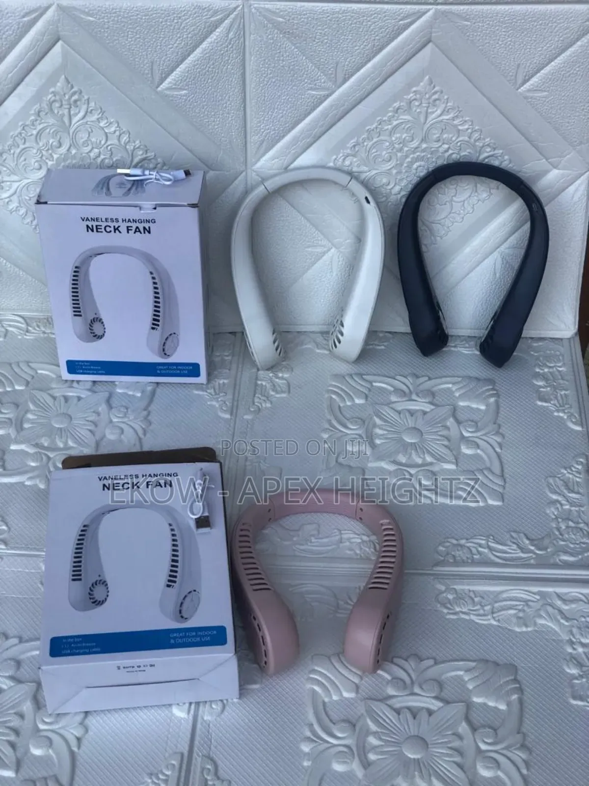 Stay Cool With the X9 Vaneless Hanging Neck Fan