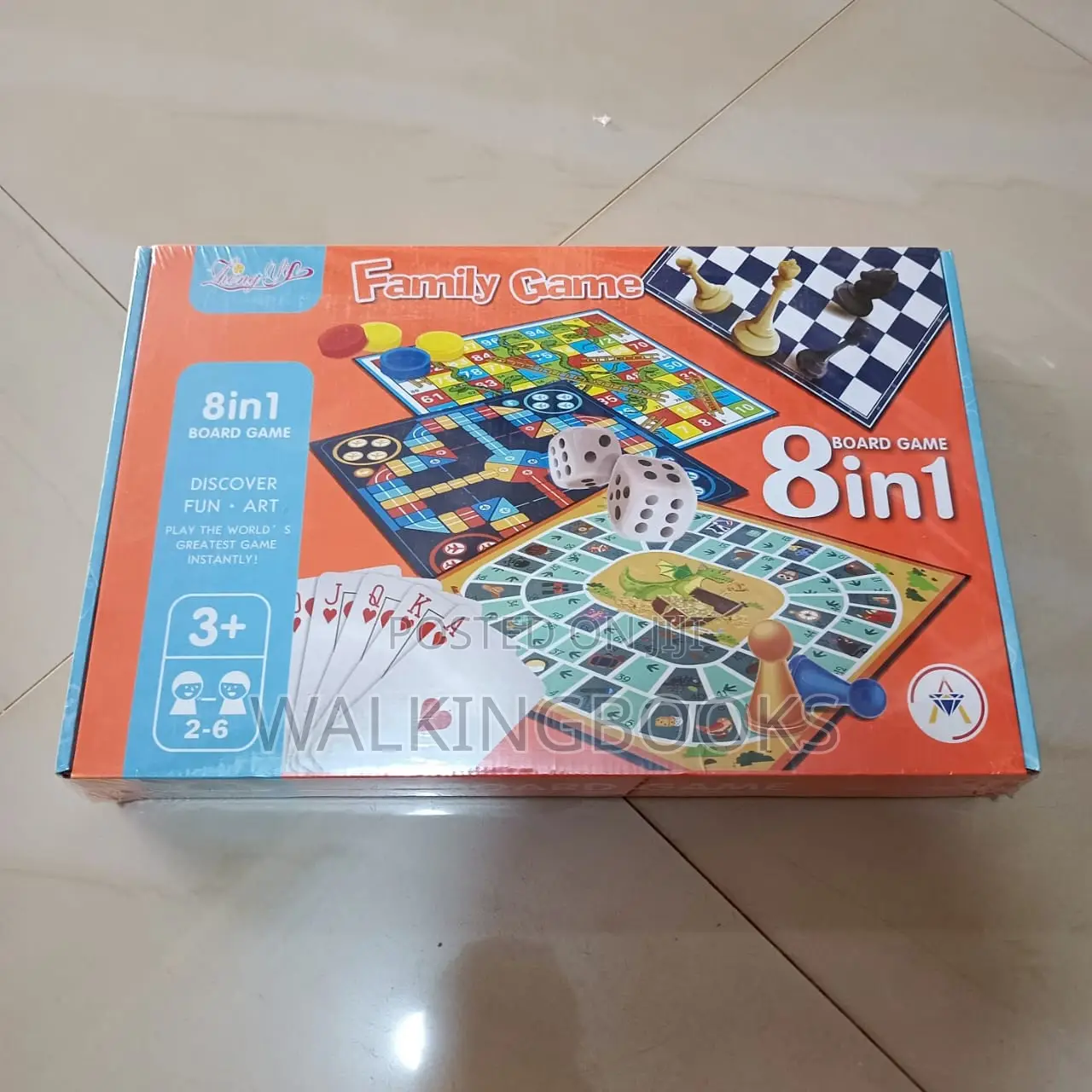 Family Game,8 in 1 Board Game