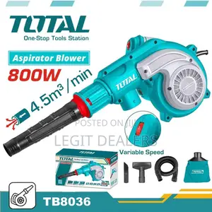 Total 2in1 Aspirator Blower 400watts,650w 800w