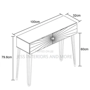 Console Table (2 Drawer)