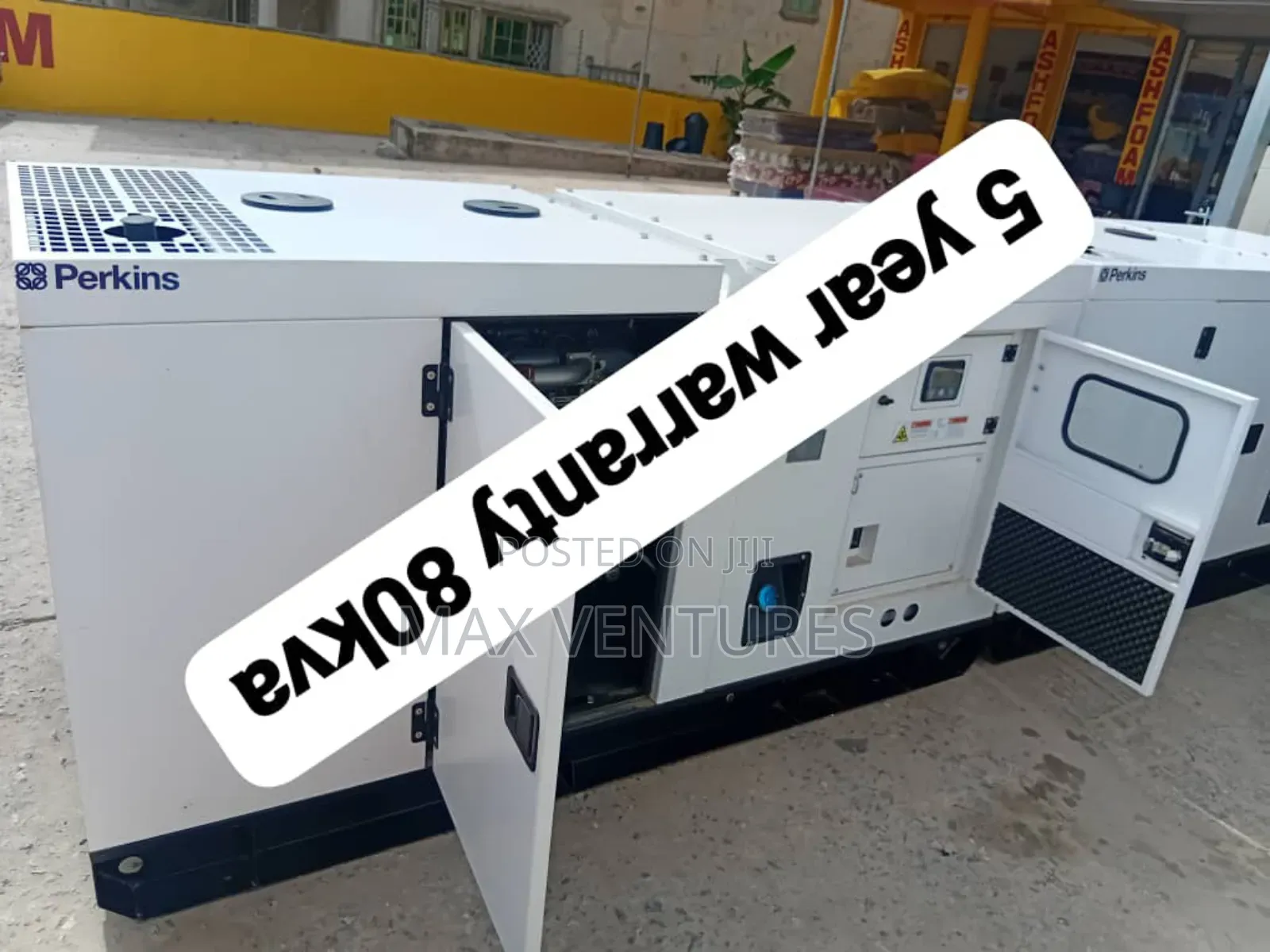 Oil Fuel Power Generation 80kva Diesel Generator Perkins