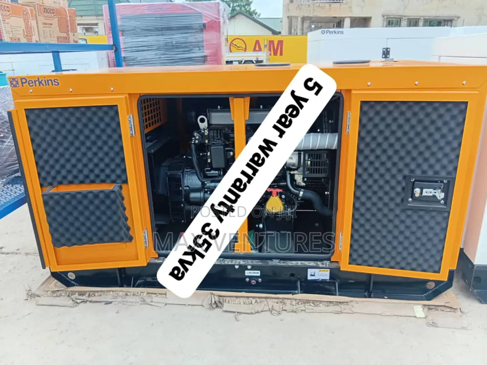 Oil Fuel Power Generation 35kva Diesel Generator Perkins