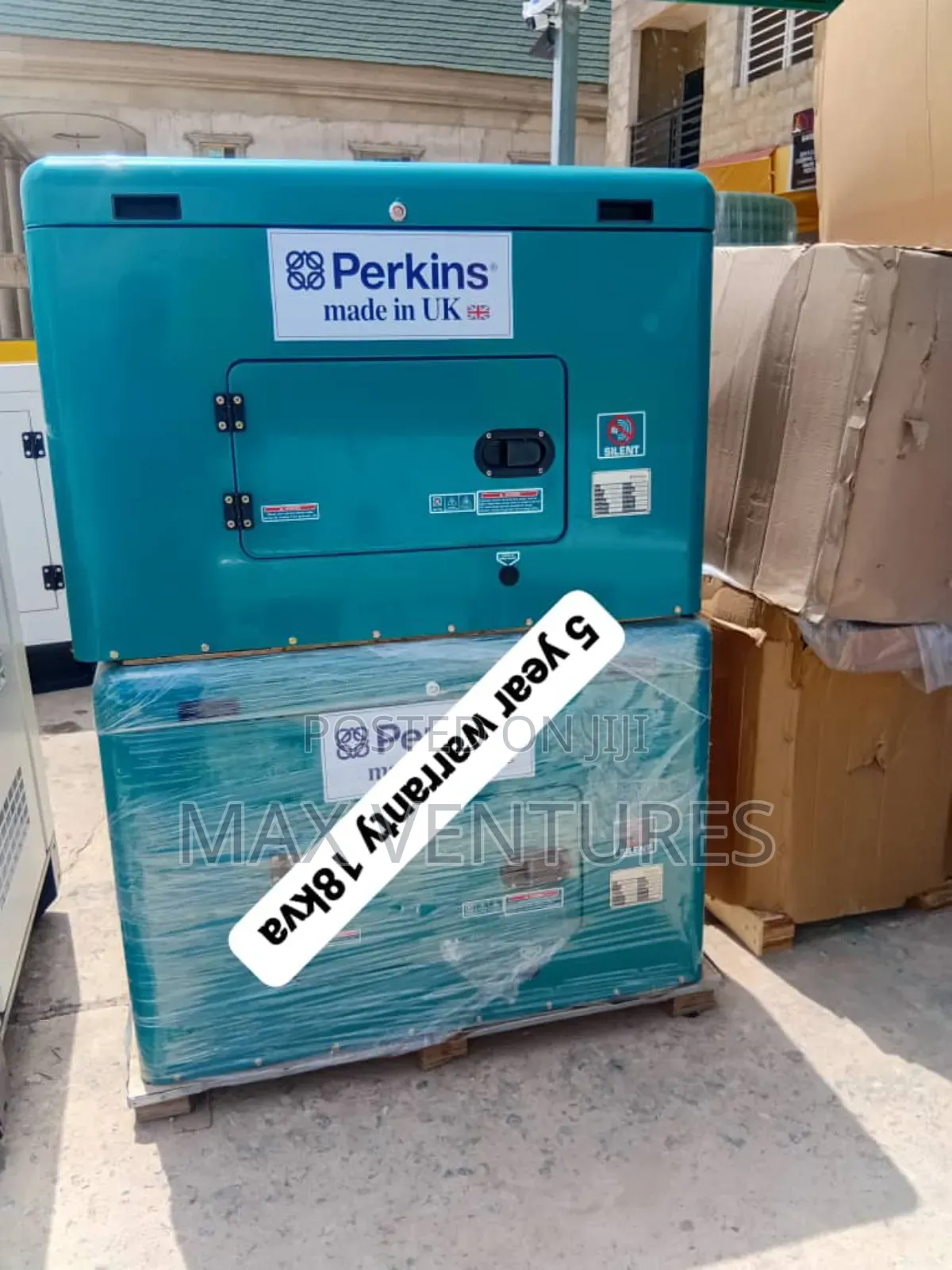 Oil Fuel Power Generation 18kva Diesel Generator Perkins