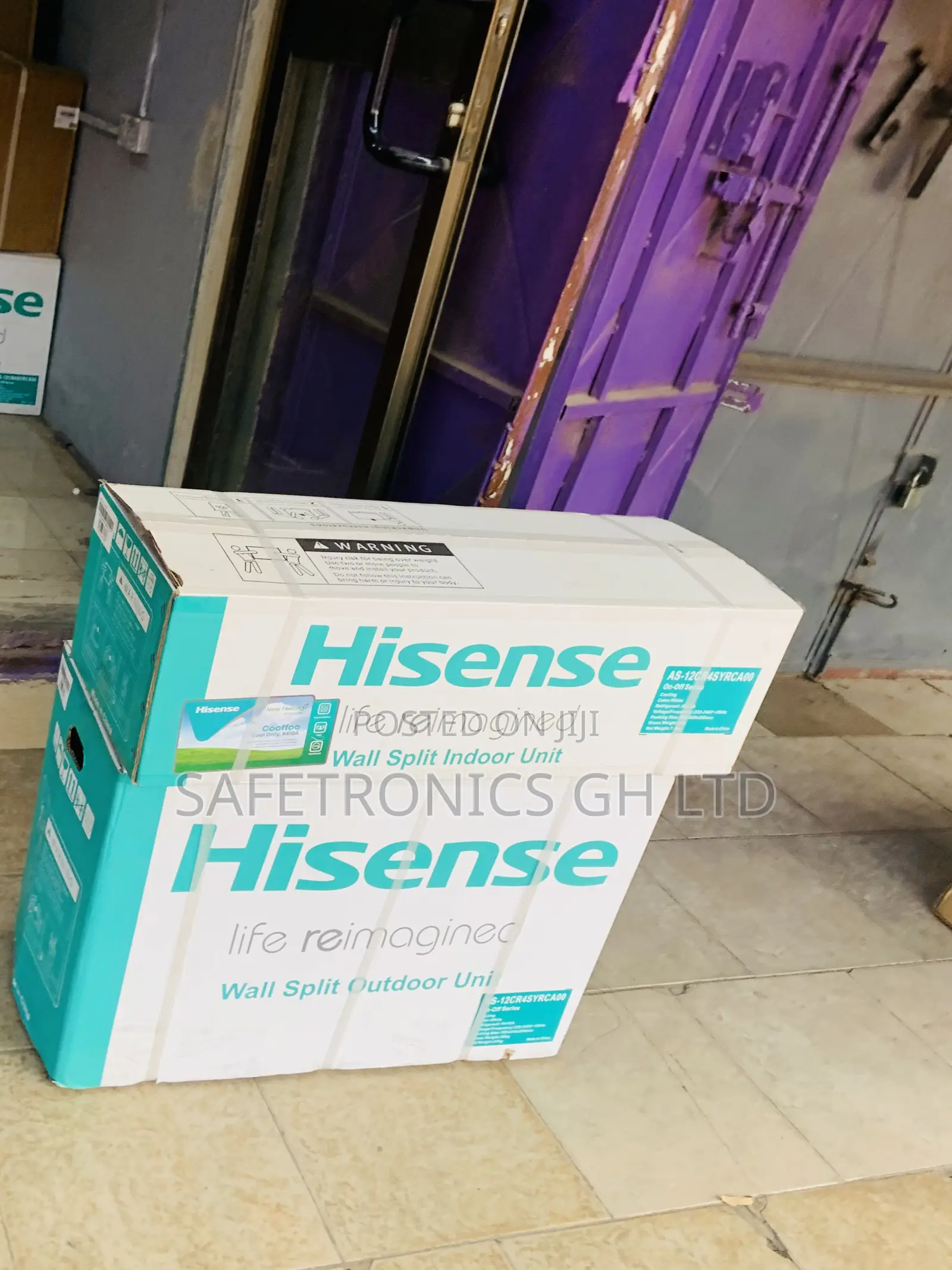 Auto Turn on 1.5 Horsepower Split Type Hisense Ac