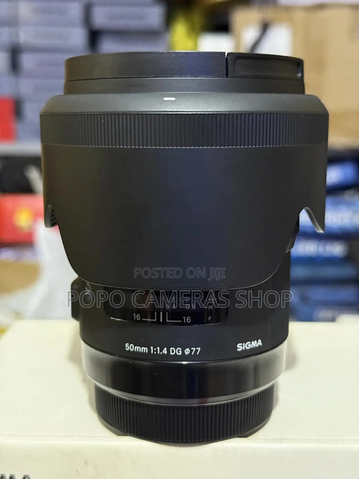 Sigma Arts 50mm F1.4 for Canon