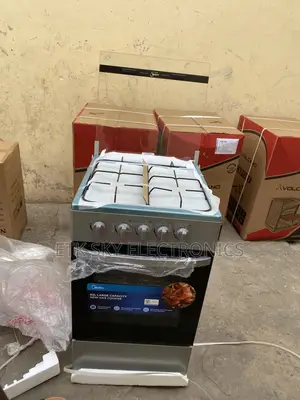 Streamlined Midea 4burner Gas Cooker With Oven