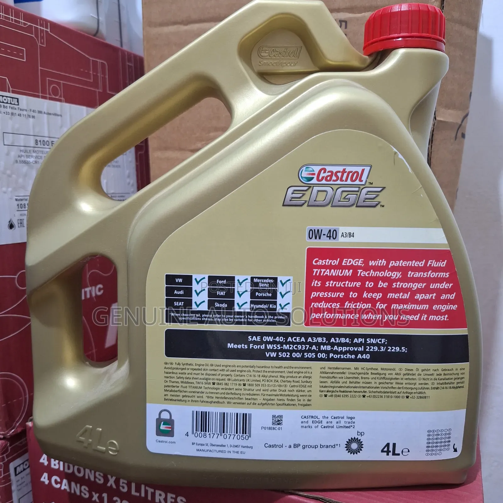Castrol 0w-40 Engine Oil