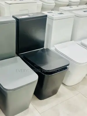 Matt Black Water Closet_black Wc