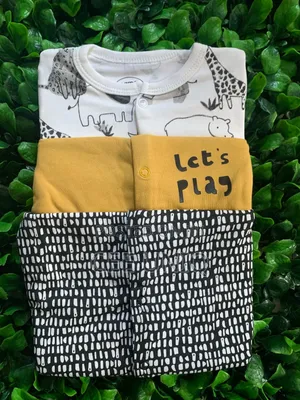 3pcs Mama Papas Sleeping Suit