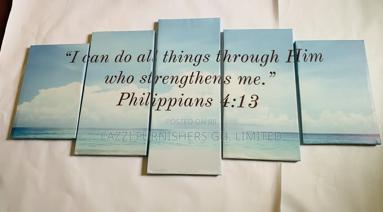 Luxury Christian Wall Arts Canvas Frames 5 Panels 3d