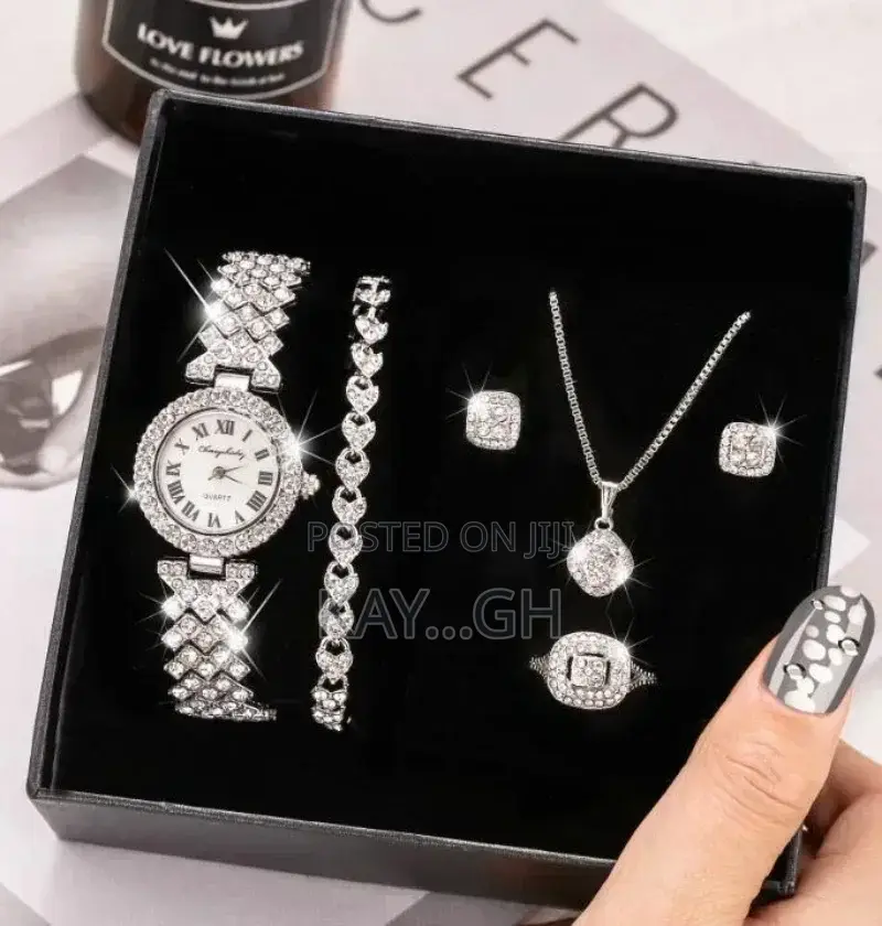 Wrist Watch and Necklaces