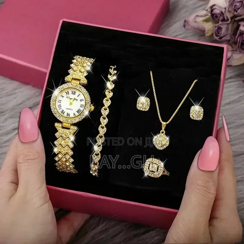 Wrist Watch and Necklaces