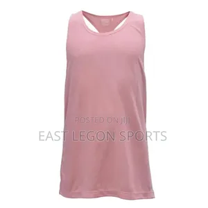 Everlast Vest Tennis Shirt White Usa Pro Women Gym Vest