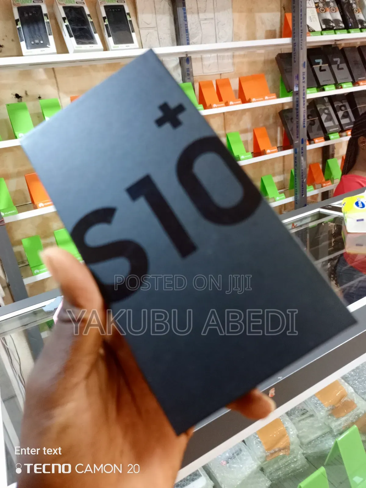 New Samsung Galaxy S10 Plus 128 GB Black