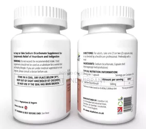 Sodium Bicarbonate 500mg – 90 Capsules