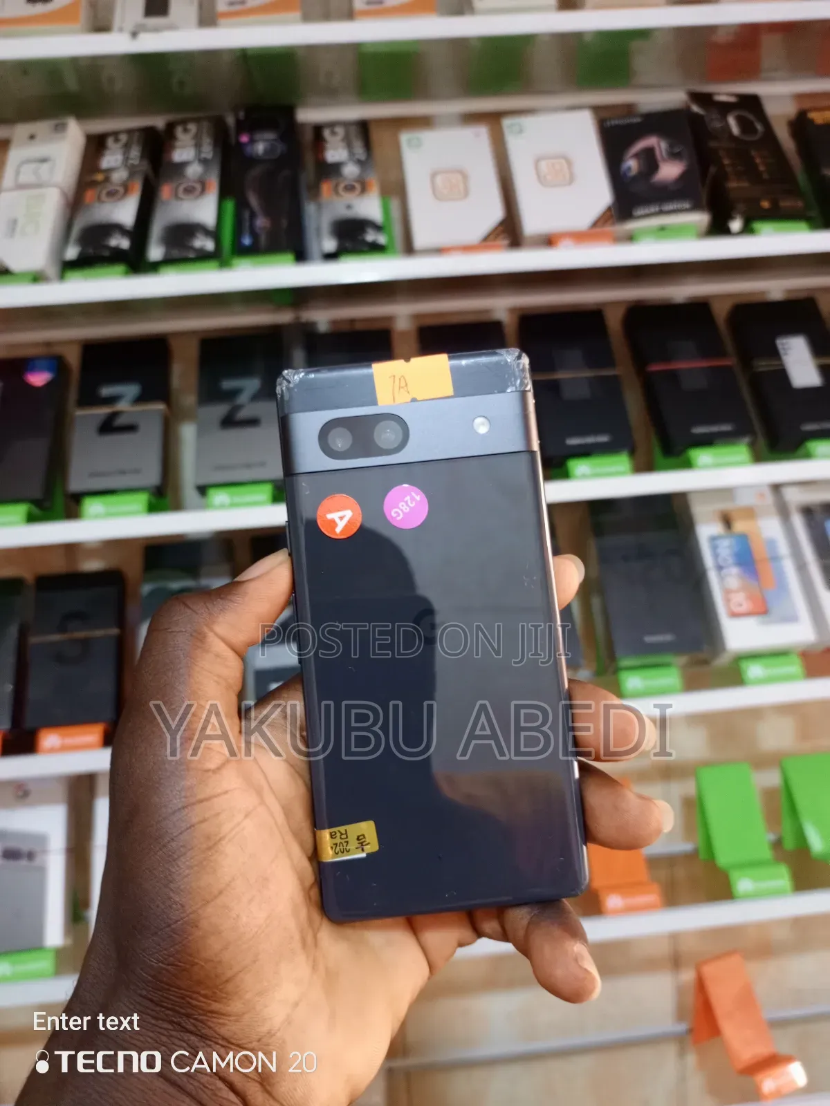 New Google Pixel 7a 128 GB Black