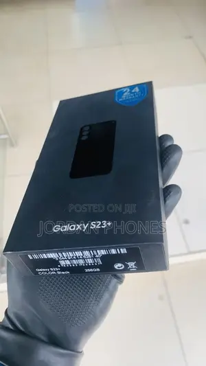 New Samsung Galaxy S23+ 256 GB Black