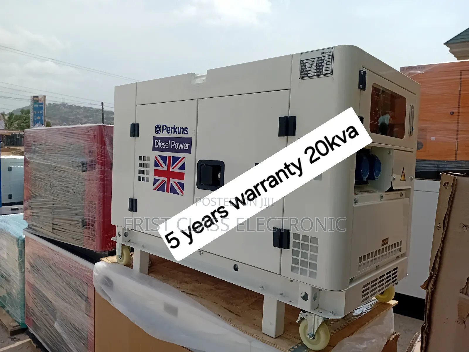 20kva Weather Resistant Silent Diesel Engine
