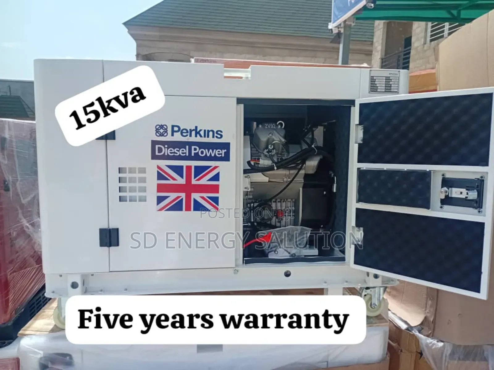Heavy Duty Energy 20kva Perkins Diesel Generator