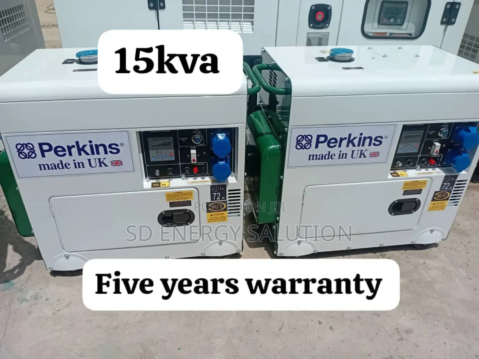 Portable Generator 15kva 16500watt Diesel Perkins Generator