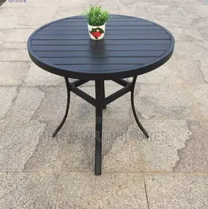 High Quality Leisure Portable Round Garden Coffee Table