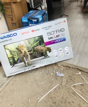 Well Built Nasco 50 Inch Uhd Smart Television(Black) 