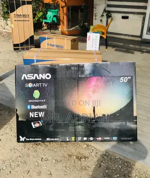 Check Out Original Asano 50” Uhd Smart Tv(Black).