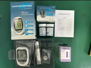 Blood Glucometer With Lancets and Strips